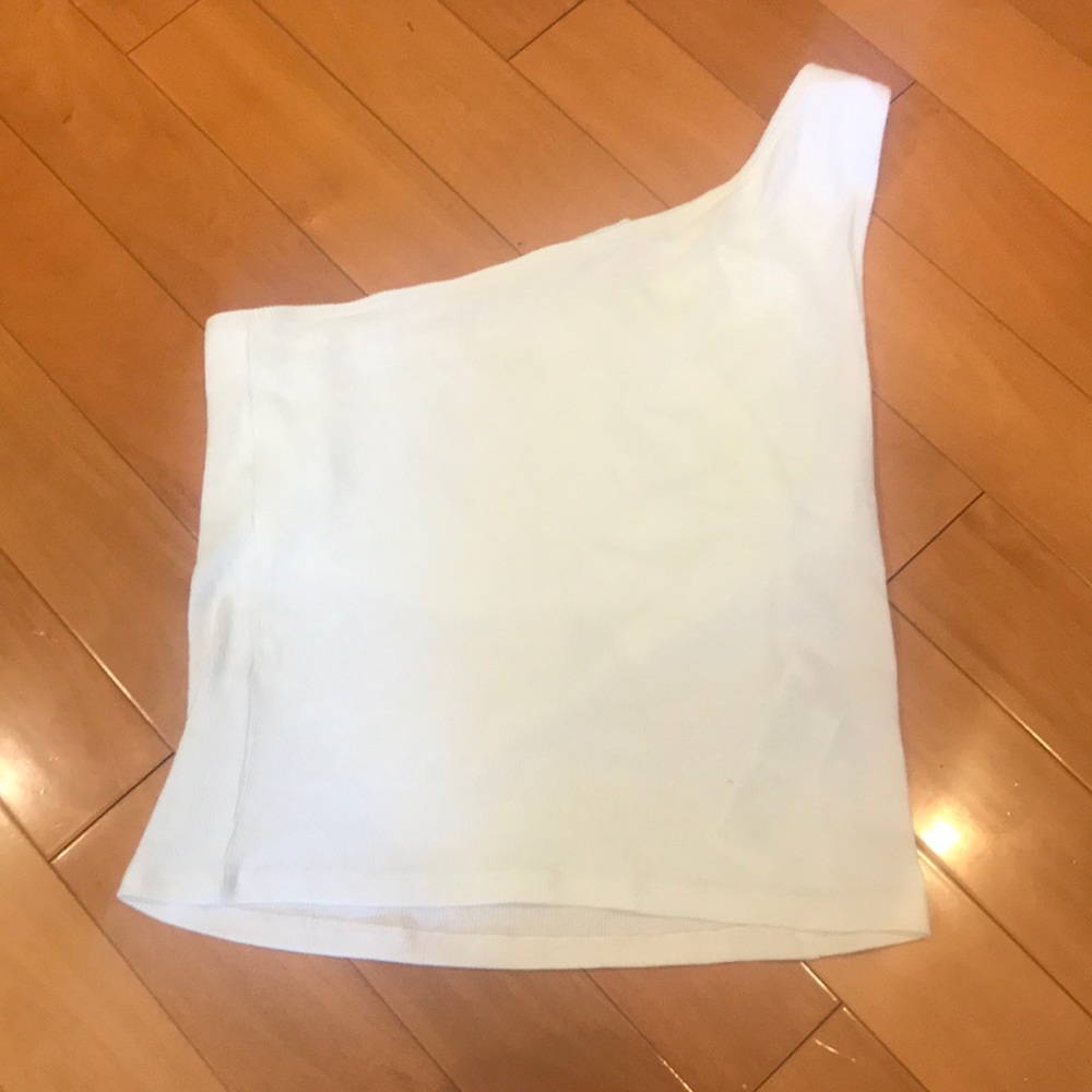 NWOT Hollister One Shoulder Ribbed Tank